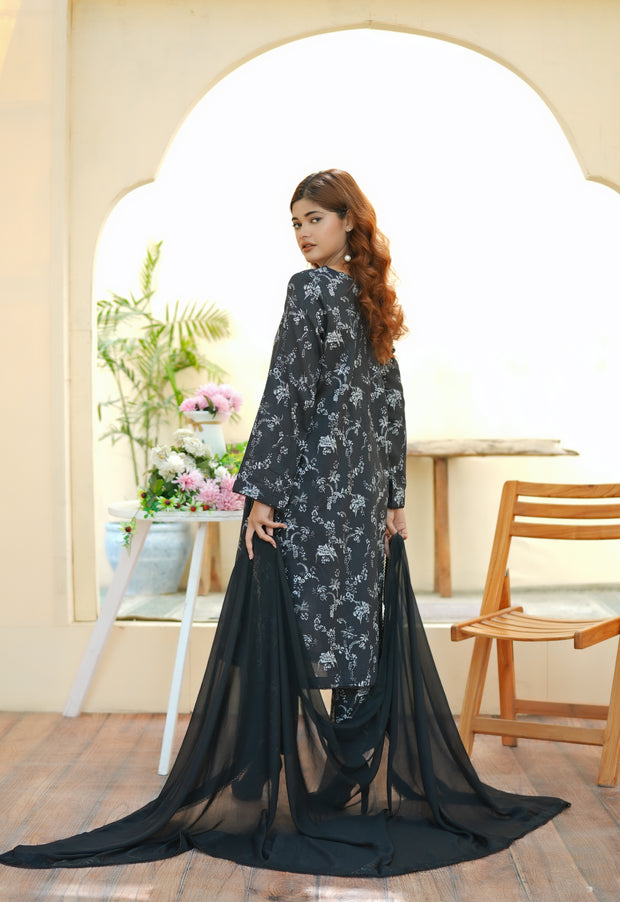 3pcs pure printed Simple Brand Winter Collection
