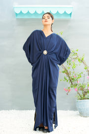 Kaftan With Pure Kundan Bunch