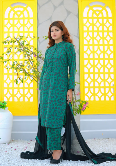 3pcs pure printed Simple Brand Winter Collection