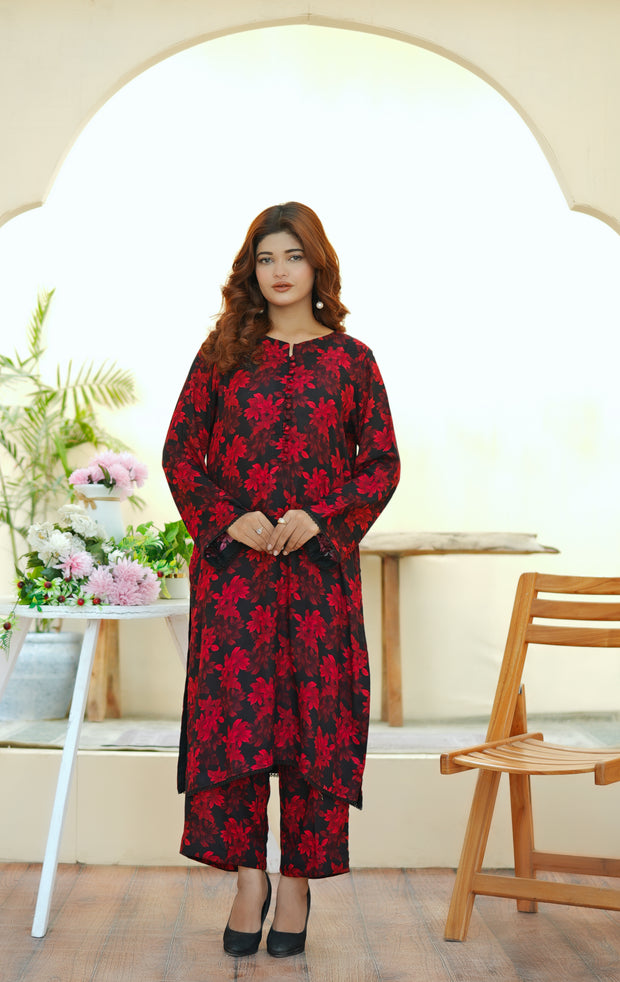 3pcs pure printed Simple Brand Winter Collection