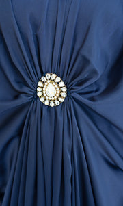 Kaftan With Pure Kundan Bunch