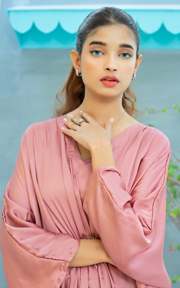 Kaftan With Pure Kundan Bunch